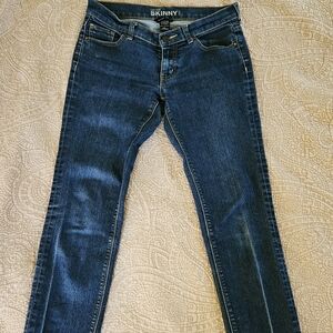 Dark Blue Denim Jeans